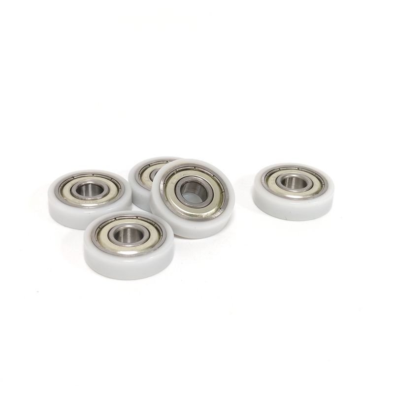 BS60826-7 প্লাস্টিকের লেপযুক্ত গভীর খাঁজ বল ভারবহন